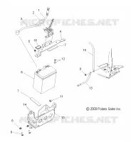 BATTERY AND CABLES