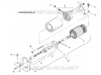 ENGINE, STARTING MOTOR