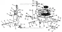 OIL TANK/AIR BOX XLT E940767,  XLT SP E940667    XLT SKS E940567 (49274227420027)