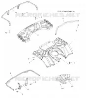 REAR BODYWORK CAB AND REAR RACK