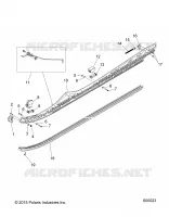 SUSPENSION, RAIL MOUNTING
