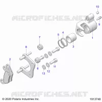 BRAKES, REAR CALIPER