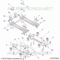 SEAT MOUNTING, DRIVER