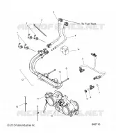 FUEL SYSTEM, RAIL, LINES AND THROTTLE  BODY