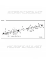 DRIVE TRAIN, REAR HALF SHAFT