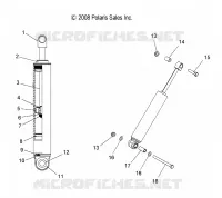 REAR TRACK SHOCK (7043441)