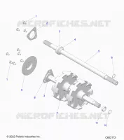 DRIVE TRAIN, JACKSHAFT AND DRIVE SHAFT