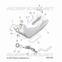 FUEL SYSTEM, FUEL TANK ASM.