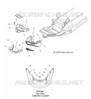 FRONT BUMPER AND NOSEPAN