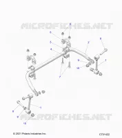 SUSPENSION, REAR STABILIZER BAR