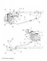 ENGINE, WATER COOLING SYSTEM
