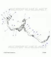 DRIVE TRAIN, CLUTCH COVER, DUCTING