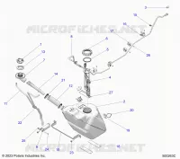 FUEL SYSTEM, FUEL TANK ASM.