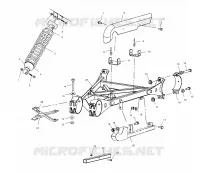 REAR SWING ARM   SHOCK