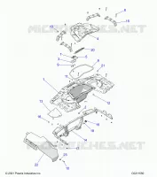 REAR BODYWORK RACK