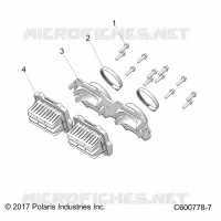 ENGINE, REED VALVE AND THROTTLE BODY ADAPTOR
