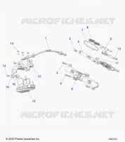 ENGINE, EXHAUST VALVE ASM. AND ACTUATOR