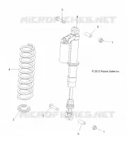 FRONT SUSPENSION SHOCK MOUNTING