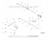 ENGINE, CARBURETOR MOUNTING AND FUEL LINES