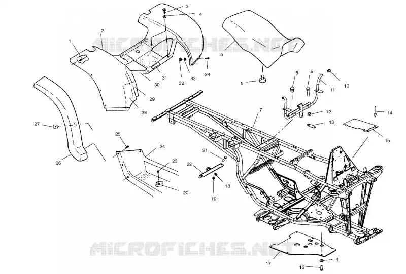 REAR CAB   SEAT