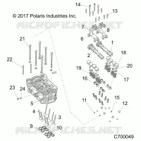 CYLINDER HEAD AND VALVES