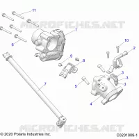 ENGINE, THROTTLE BODY AND FUEL RAIL