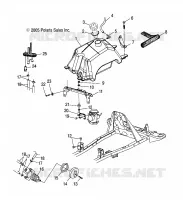 FUEL SYSTEM AND CARBURETOR MOUNTING