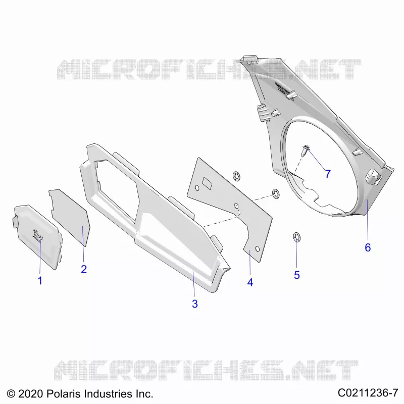 BODY, CLOSE OFF PANEL and ACCESS PANEL