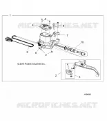 BRAKES, FRONT BRAKE LEVER AND MASTER CYLINDER