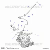DRIVE TRAIN, MAIN GEARCASE MOUNTING