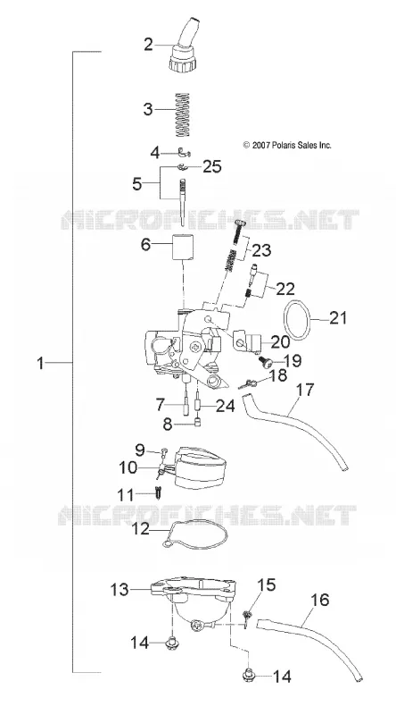 ENGINE, CARBURETOR