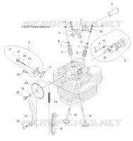 VALVES AND CAMSHAFT