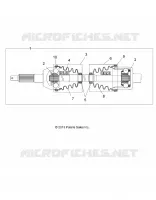 DRIVE TRAIN, REAR DRIVE SHAFT, 1333335