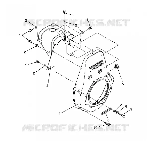 BLOWER HOUSING ASSEMBLY STARLITE/0933427 (4922972297041A)