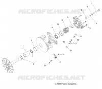DRIVE TRAIN, PRIMARY CLUTCH