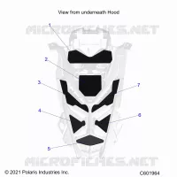 HOOD FOAM/SEAL