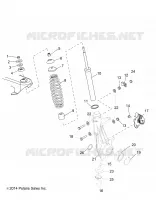 SUSPENSION, FRONT STRUT 