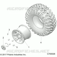 WHEELS, REAR