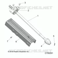 DRIVE TRAIN, FRONT PROP SHAFT