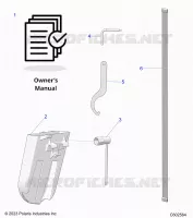 REFERENCES, OWNERS MANUAL, BELT HOLDER, TOOLS