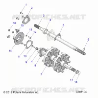 DRIVE TRAIN, JACKSHAFT AND DRIVESHAFT