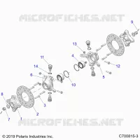 FRONT SUSPENSION HUB