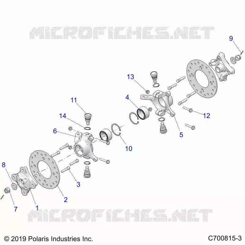 FRONT SUSPENSION HUB