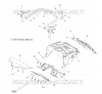 REAR BUMPER   CLOSEOFF