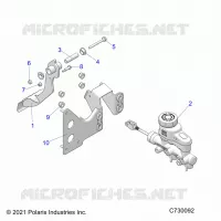 BRAKES, PEDAL AND MASTER CYLINDER