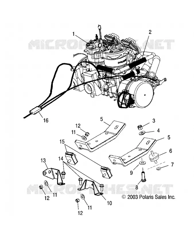 ENGINE MOUNTING