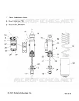 SUSPENSION, FRONT SHOCK TRACK (7045863)