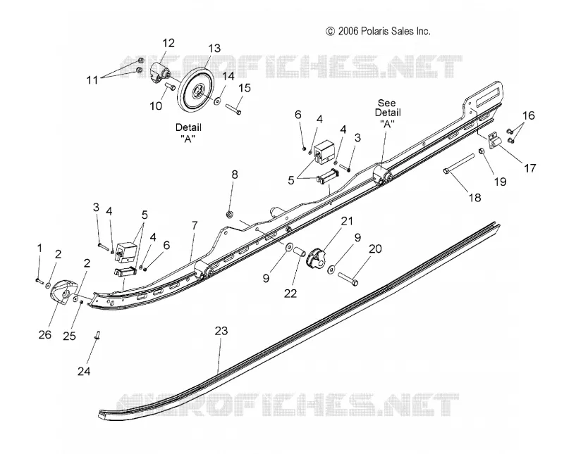 SUSPENSION, RAIL MOUNTING