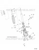 SUSPENSION, FRONT STRUT 