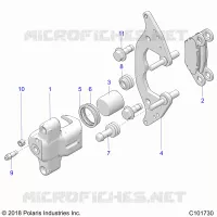 FRONT BRAKE CALIPER